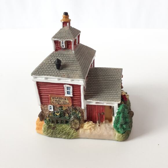 Liberty Falls Dawson's Livery & Feed Stable AH156 1998 NO GOLD Miniature - Picture 3 of 12